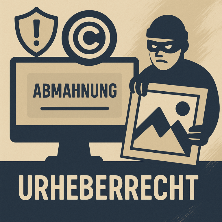 Urheberrechtliche Abmahnung im Auftrag von Folkert Knieper erhalten?